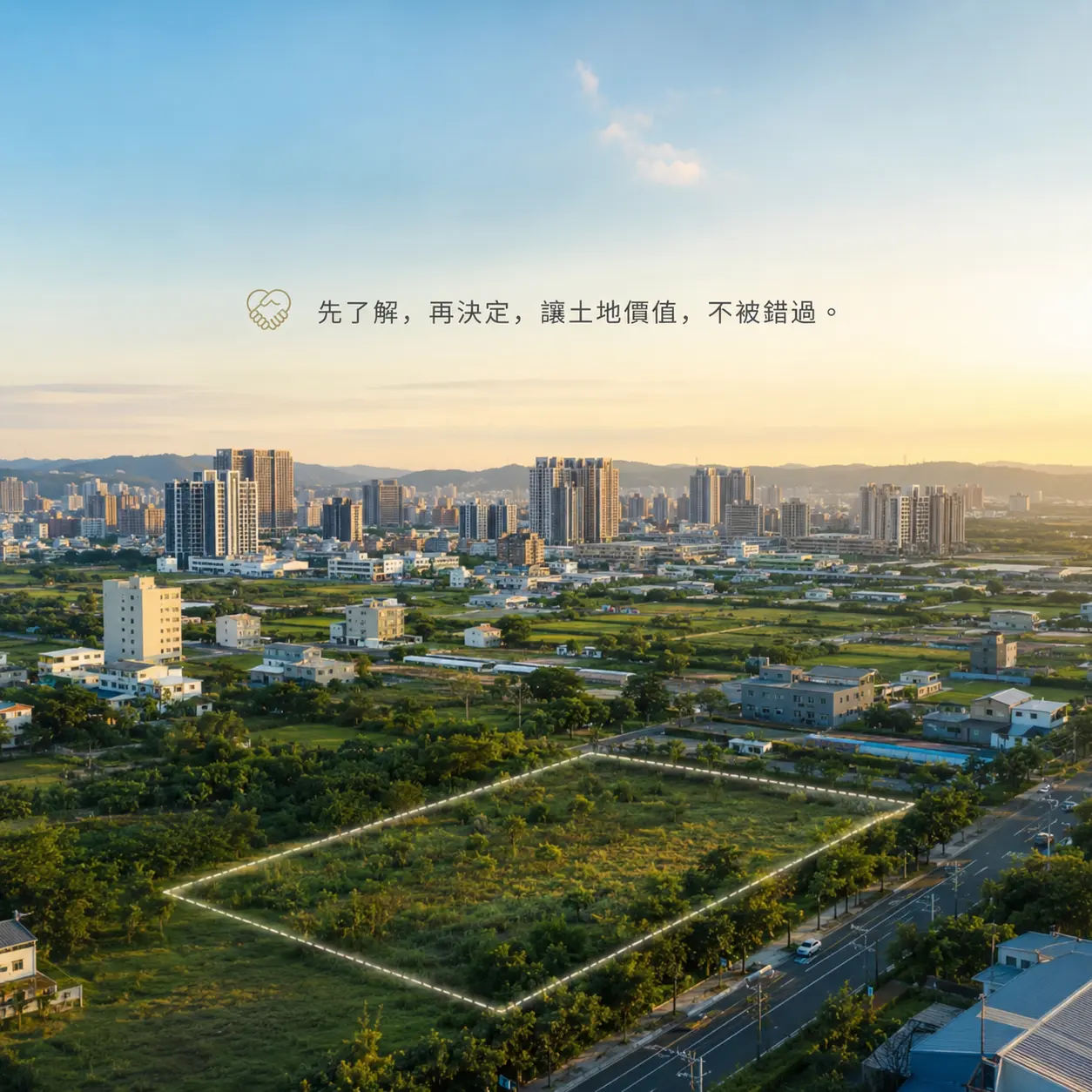 頭份土地整合案例分享：先了解，再決定，成交價提高約15%