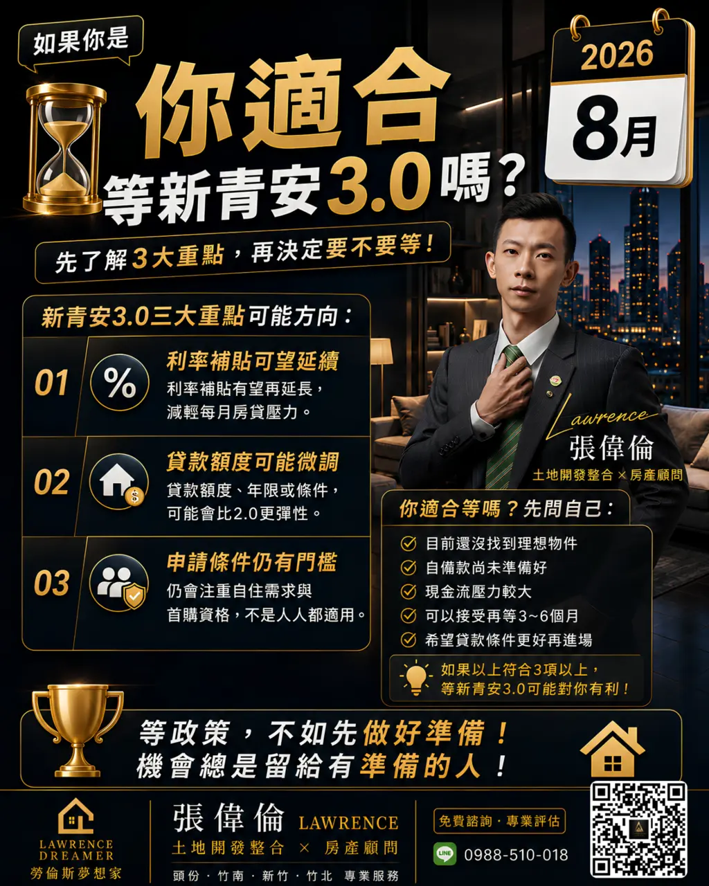 你適合等新青安3.0嗎