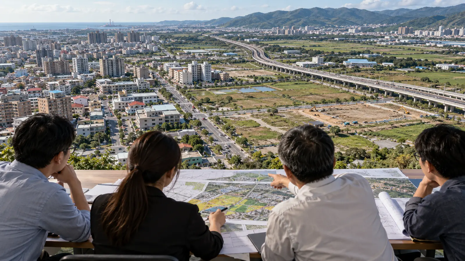 都市計畫不是定了就不變:通盤檢討怎麼影響土地?情境照片
