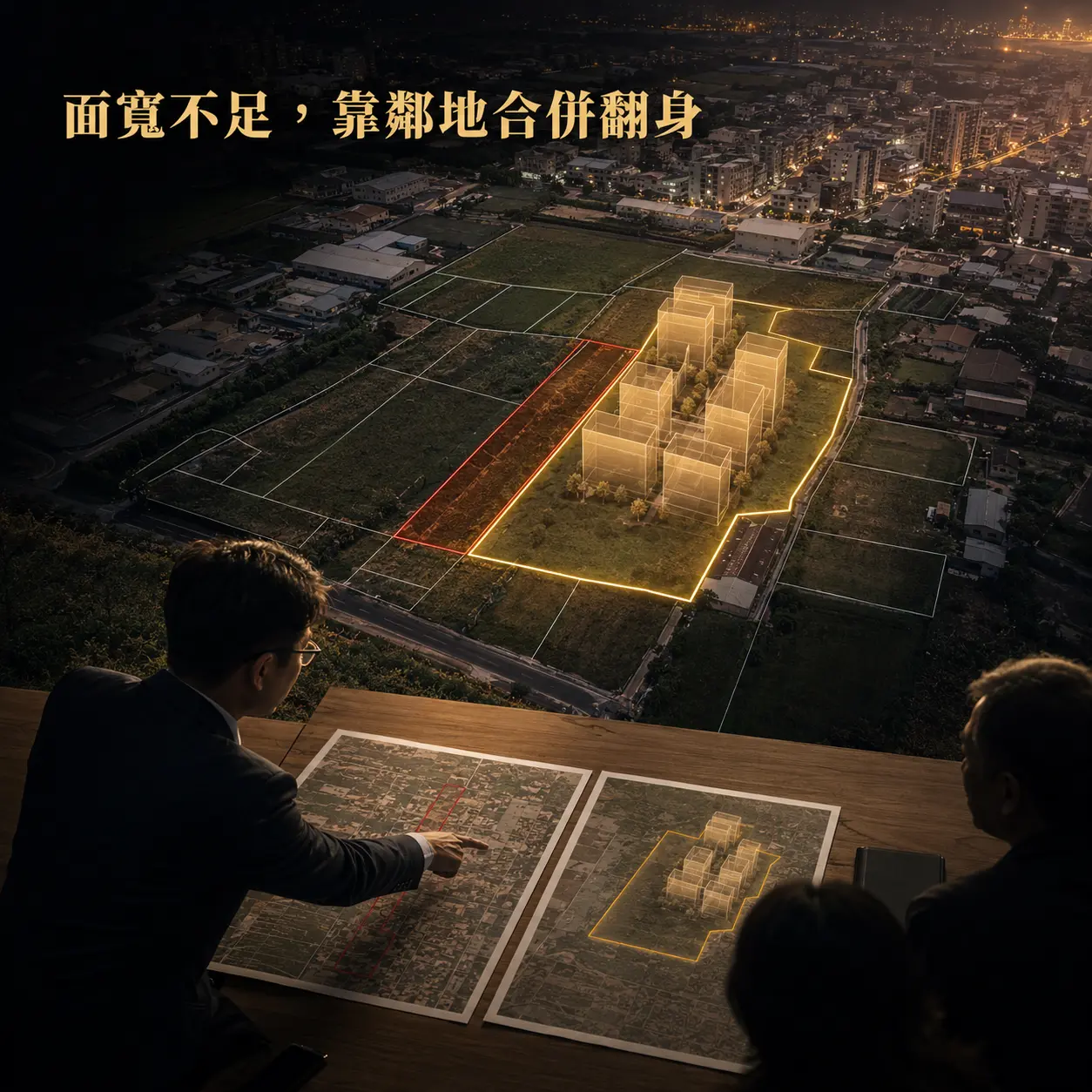 新竹土地面寬不足怎麼辦？鄰地合併整合案例｜張偉倫 Lawrence