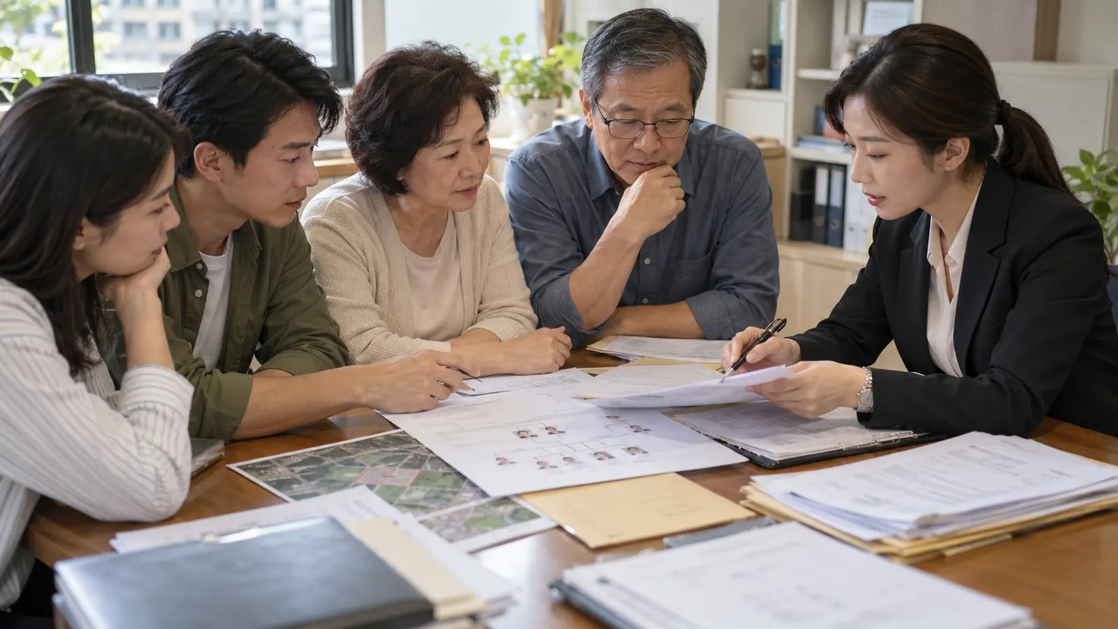繼承土地多年沒辦登記，何時會列冊管理甚至標售？的台灣地主諮詢匿名情境照片