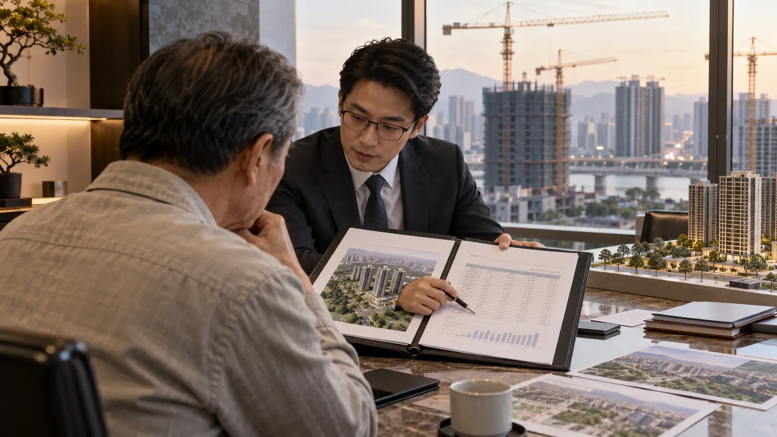 地主要求建商出示財力證明:合建前該查哪些風險?的台灣地主諮詢情境照片