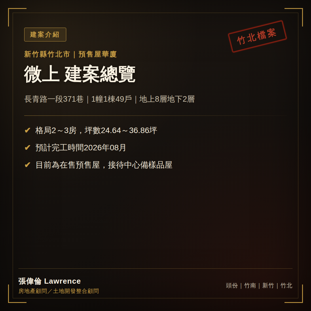 竹南頭份竹北新建案