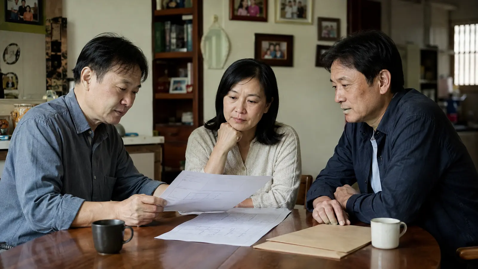 手足共同繼承的房子，一人買下其他人持分的故事成交故事客戶情境照