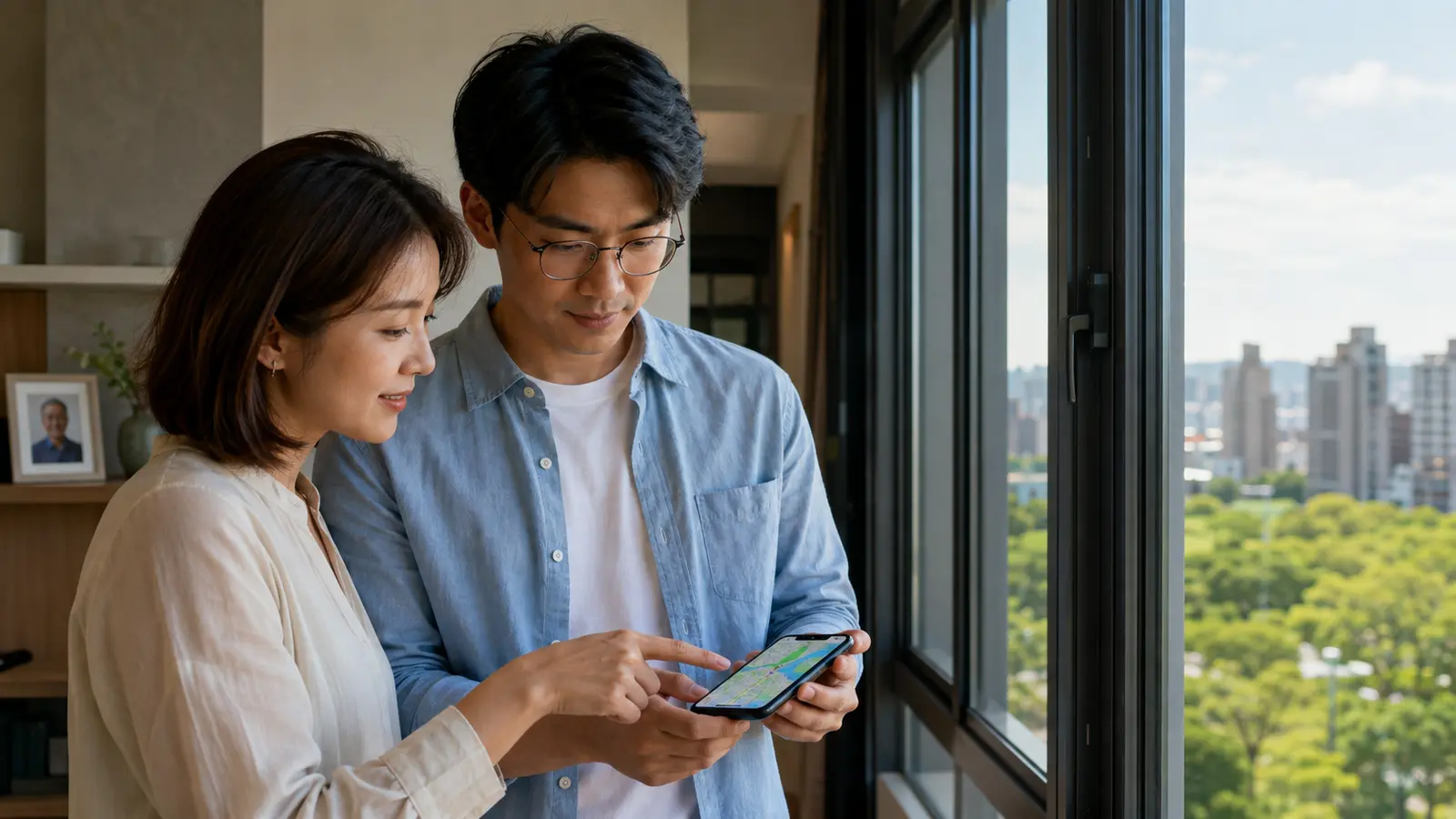 長輩生病需要就近照顧，急著在附近找房子的故事成交故事客戶情境照
