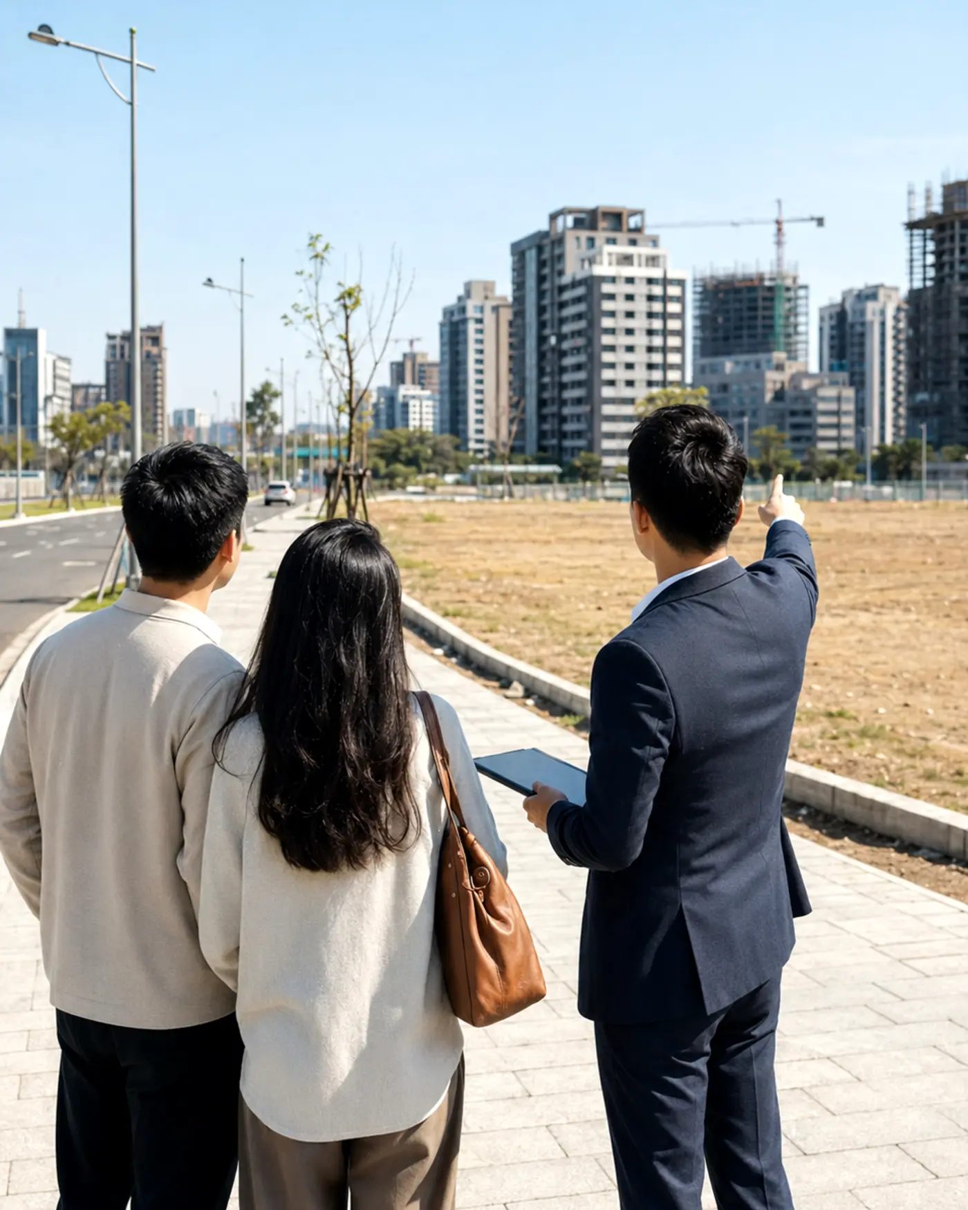 房地產顧問一早確認物件與土地開發動態